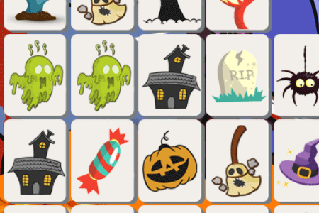 Jeu Halloween Mahjong