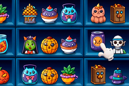Jeu Halloween Store Sort