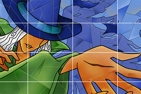 Jeu Puzzle Hallowmas 2020 Slide