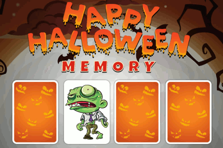 Jeu Happy Halloween Memory
