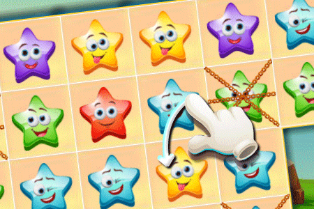 Jeu Happy Stars Match 3