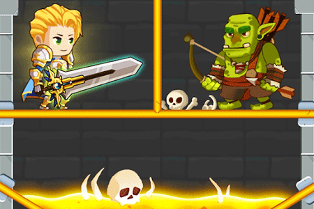 Jeu Hero Rescue Pull the Pin