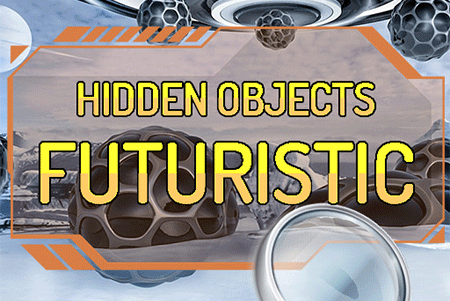 Jeu Objets Cachés Futuristes