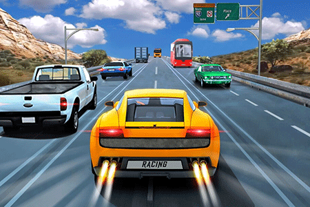 Jeu Highway Road Racing