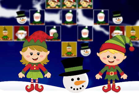 Jeu Casse-briques Elfes de Noël