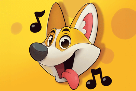 Jeu Hungry Corgi Cute Music