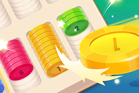 Jeu IColorcoin Sort Puzzle
