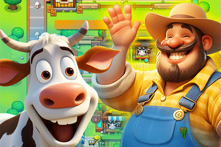 Jeu Idle Dairy Farm Tycoon