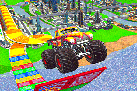 Jeu Impossible Monster Truck Race