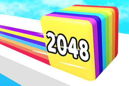 Jeu Jelly Run 2048