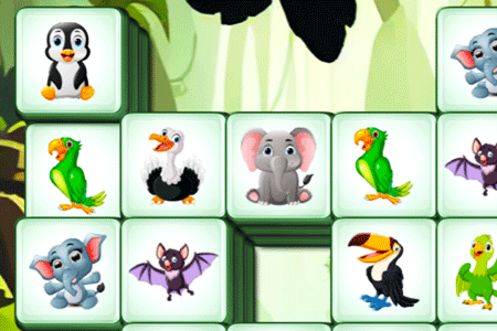 Jeu Jungle Mahjong