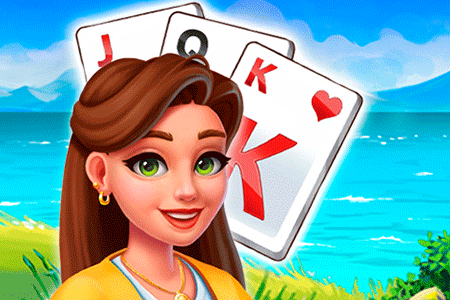 Jeu Rois et Dames Solitaire Tripeaks
