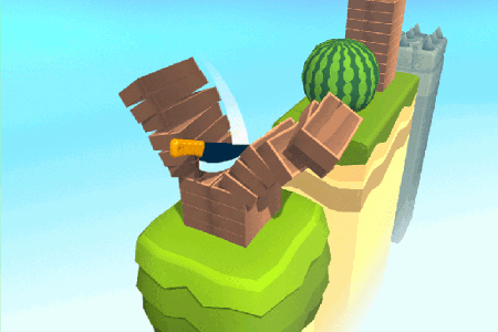 Jeu Knife Jump