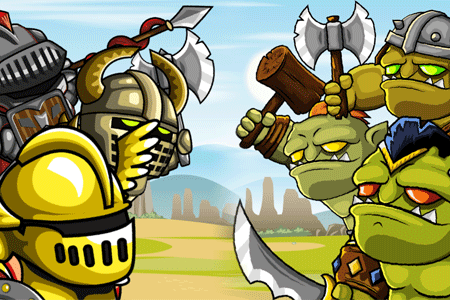 Jeu Knights vs Orcs
