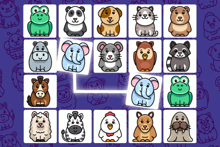 Jeu Kris Mahjong Animals