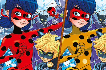 Jeu Différences Ladybug