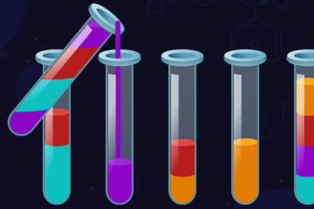 Jeu Liquid Sorting