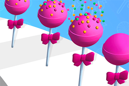 Jeu Lollipop Stack Run