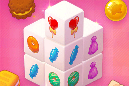 Jeu Candy Mahjong 3D