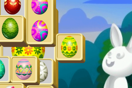Jeu Mahjong Blocks Easter
