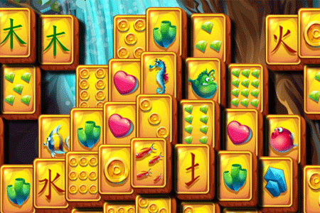 Jeu Mahjong Deluxe Gold