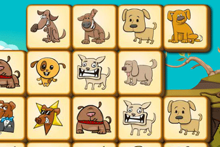 Jeu Mahjong Dogs