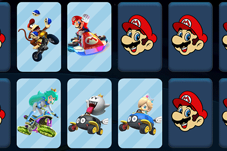 Jeu Mario Kart Race Memory