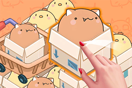 Jeu Mart Puzzle Box Cat