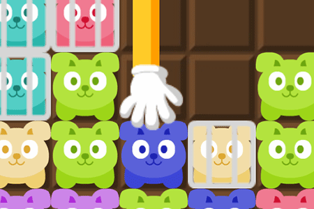 Jeu Match 3 Rabbits