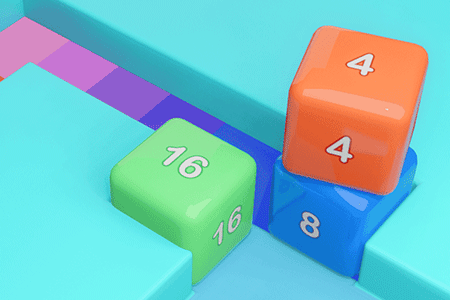 Jeu Maze Cube 2048