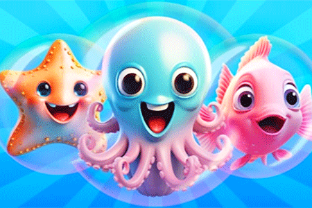 Jeu Merge Fish in 2048