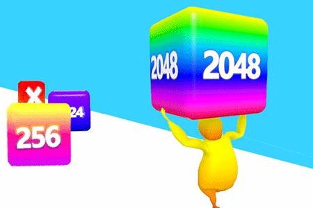Jeu Merge Rush 2048