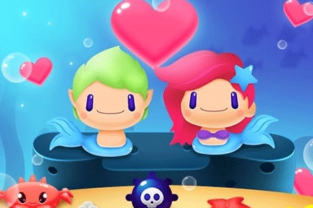 Jeu Sirène et Saint-Valentin