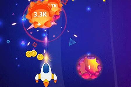 Jeu Meteorite Shooter
