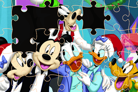 Jeu Puzzle Mickey Club