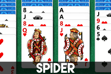 Jeu Spider Solitaire (Microsoft Collection)