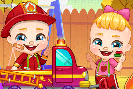 Jeu Mike et Mia Pompiers