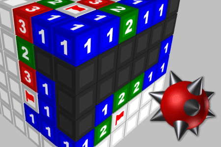 Jeu Démineur 3D