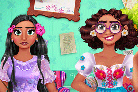 Jeu Défi glamour de Mirabel et Isabela