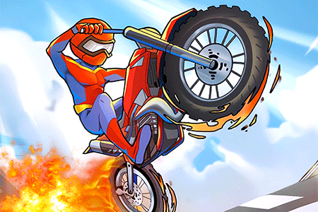 Jeu Moto Stunts Driving & Racing