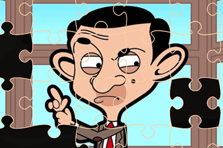 Jeu Mr Bean Puzzle
