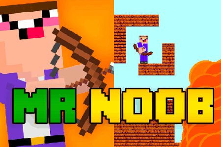 Jeu Mr Noob vs Zombies