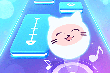 Jeu Music Cat Piano Tiles