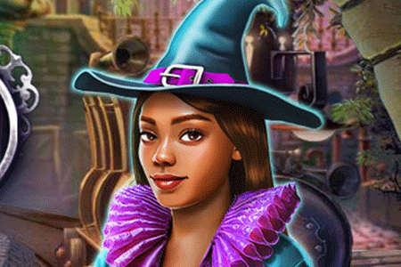 Jeu Objets Cachés Magicien Mystérieux