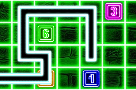 Jeu Neon Dots