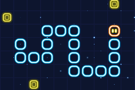 Jeu Neon Snake 2