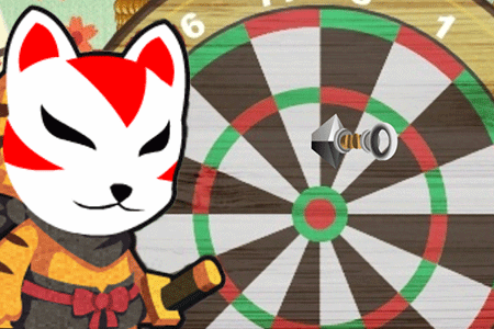 Jeu Ninja Darts