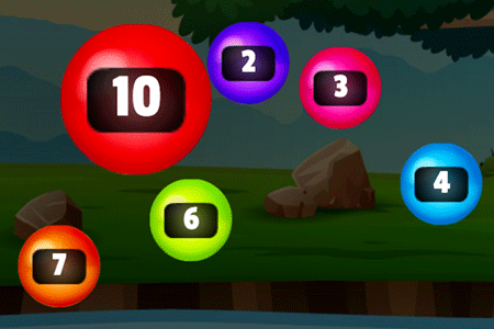 Jeu Num Bubbles Merging
