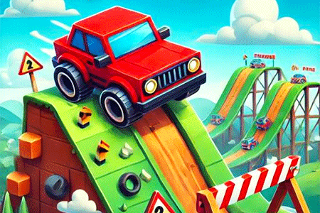 Jeu Obstacle Car Driving