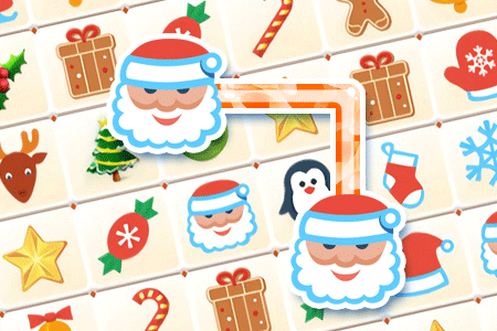 Jeu Onet Winter Christmas Mahjong